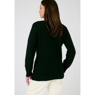 Damart  Pullover aus Mohairgemisch mit Spitzenkragen 