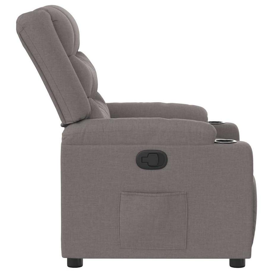 VidaXL Fauteuil inclinable tissu  