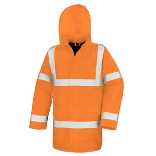 Result Core High Viz Motorway Manteau Imperméable et Coupe-Vent 2 Pièces  