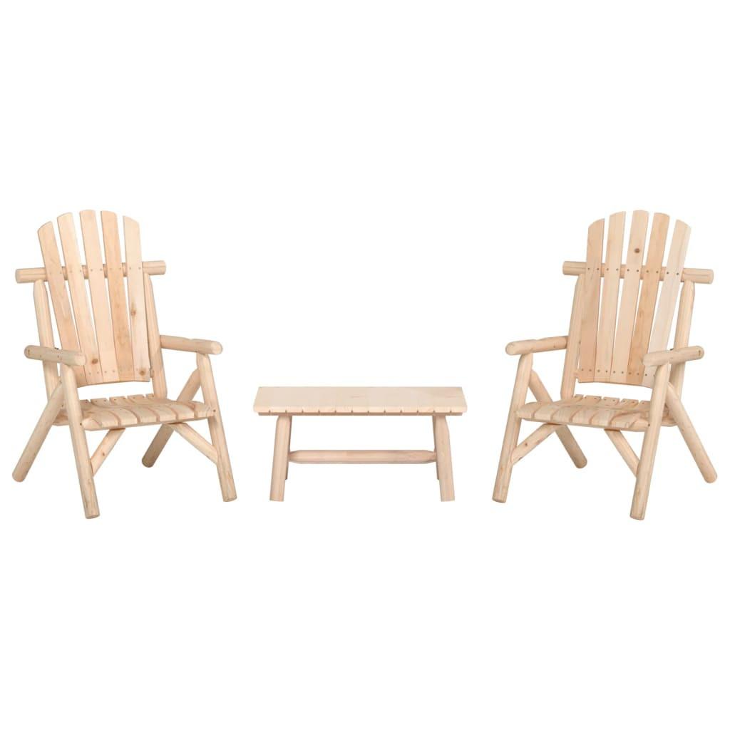 VidaXL Garten lounge set holz  