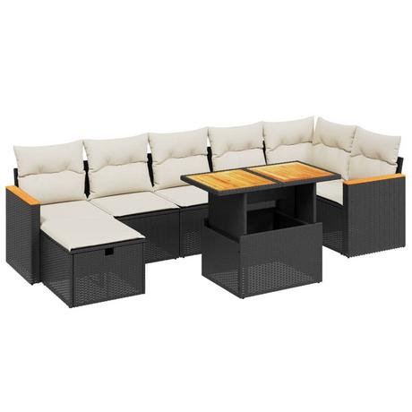 VidaXL Garten sofagarnitur poly-rattan  