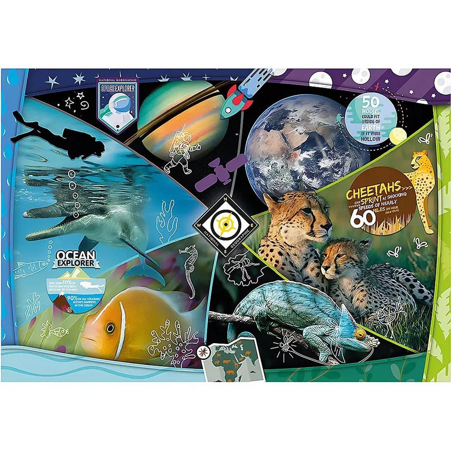 Clementoni  Puzzle Explorers in Training (104Teile) 