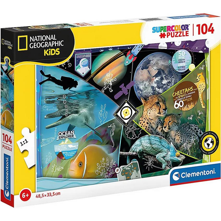 Puzzle Explorers in Training (104Teile)