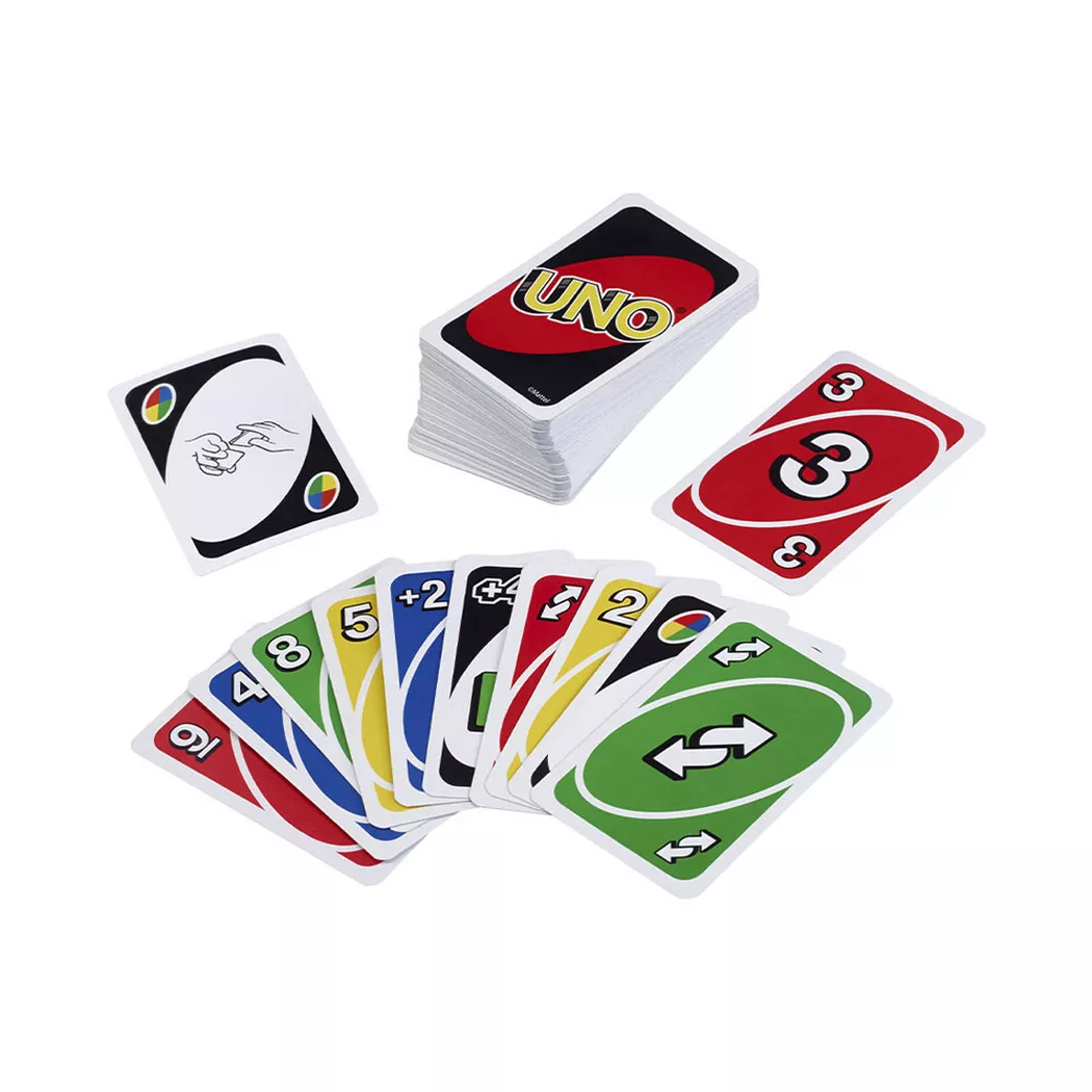 Mattel Uno Classic Card Game 900 W2087 ABG03674
