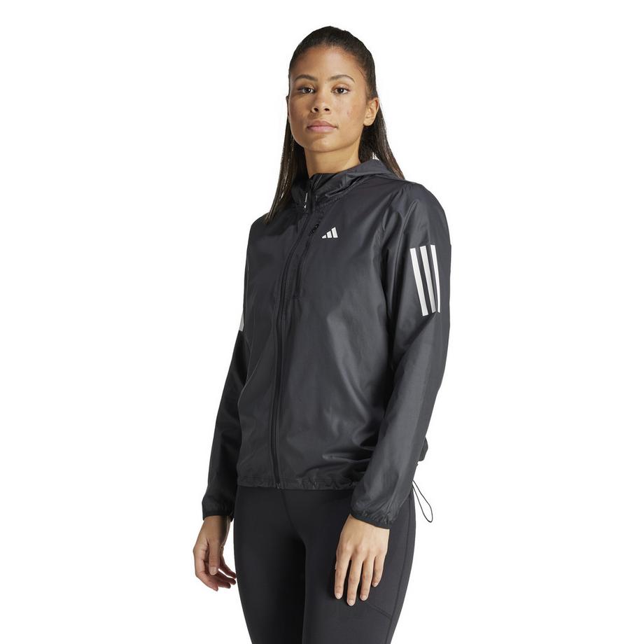 adidas  regenjacke mit kapuze für damen adida own the run 