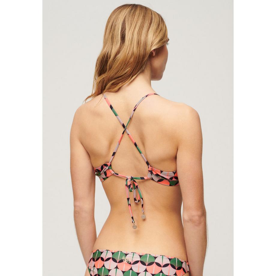 Superdry Triangle Cross Back Top Bikini  