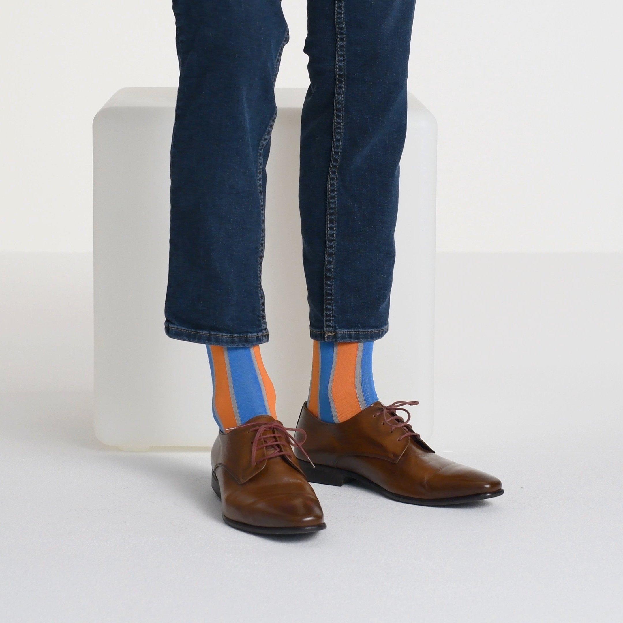 Blacksocks  Funky EIGHTY-TWO: le feu et la glace (1 paire) 