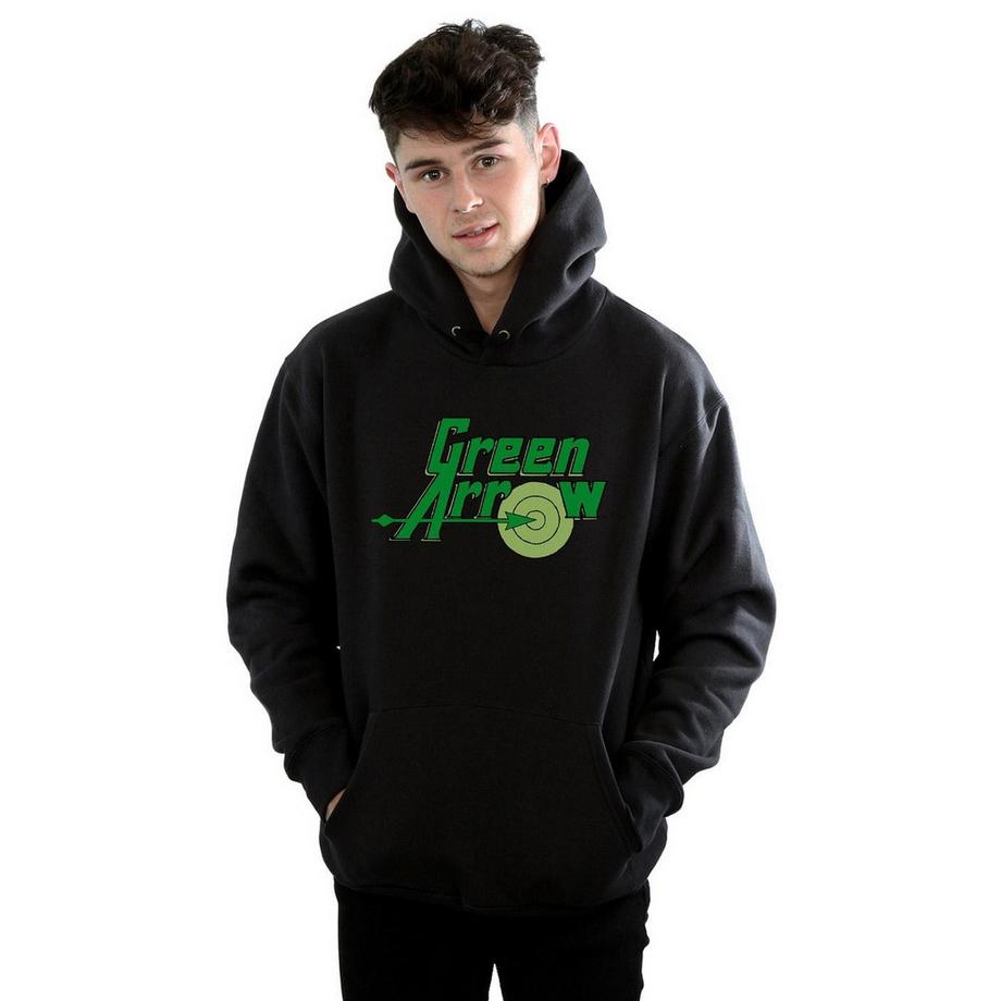 DC COMICS Green Arrow Logo Sweat à Capuche  