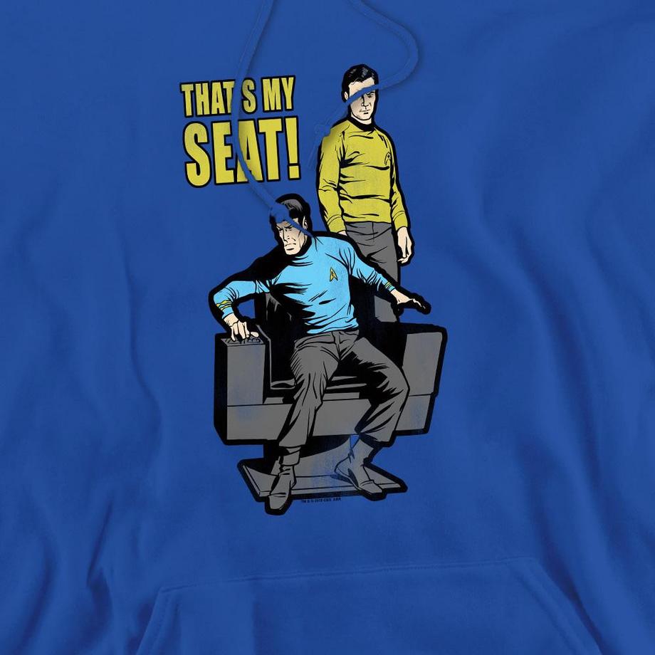 Star Trek My Seat Felpa con cappuccio  
