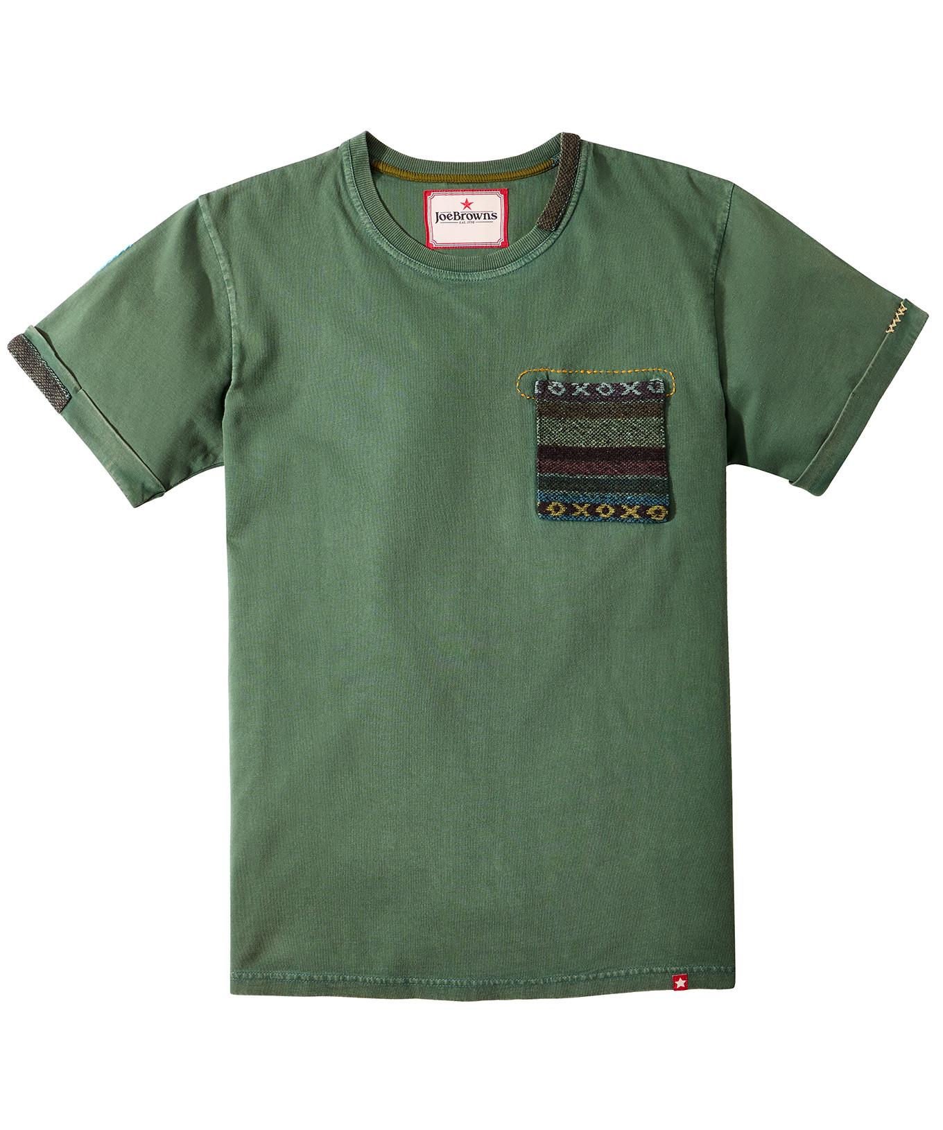 Joe Browns T-shirt Maniche Corte Orlo Doppia Cucitura  