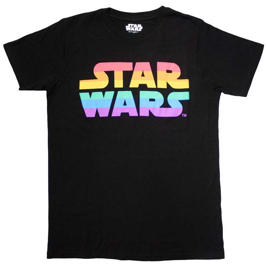 STAR WARS Star Wars T-Shirt Logo Arc-en-ciel  