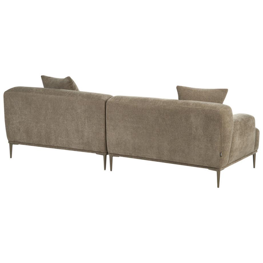 Beliani Canapé 3 places en Tissu  MATILA  