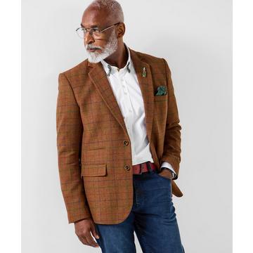 Schicker, legerer karierter Blazer