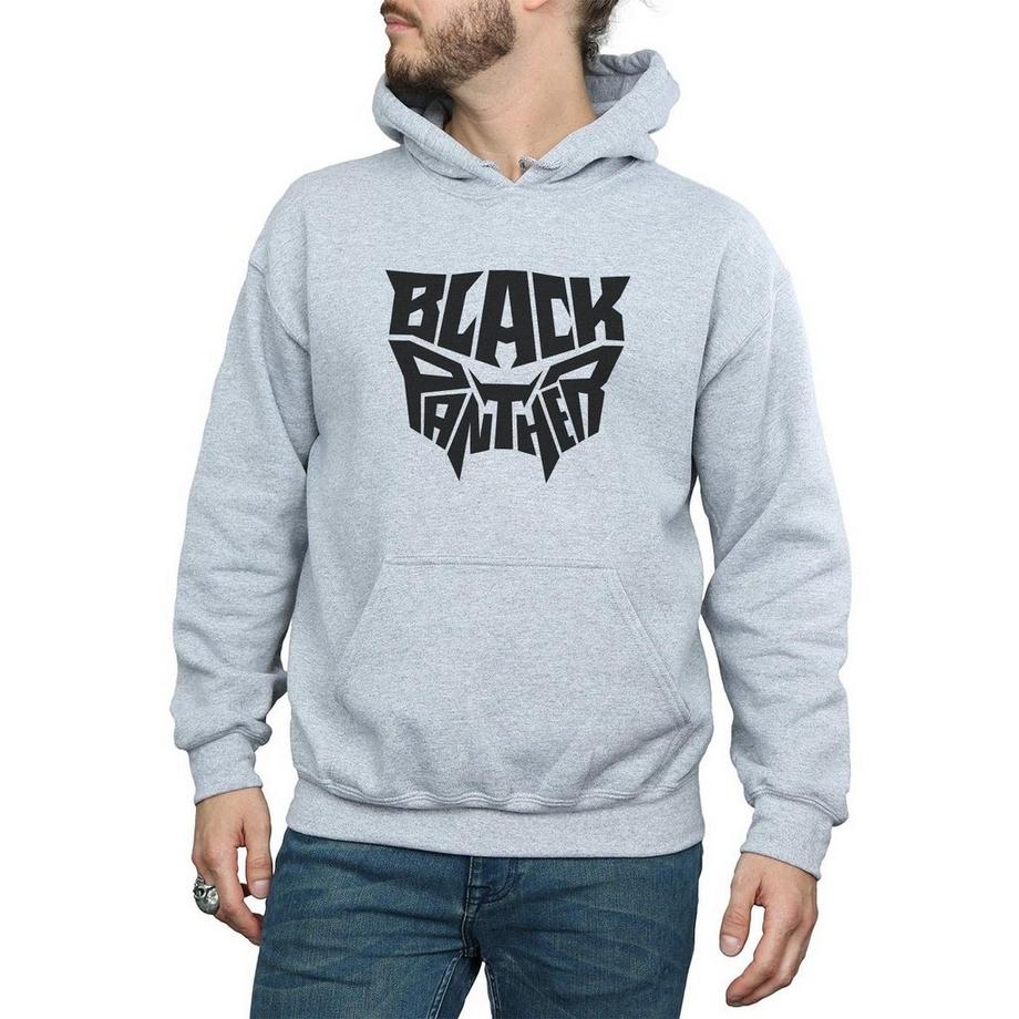 MARVEL Black Panther Logo Sweat à Capuche  