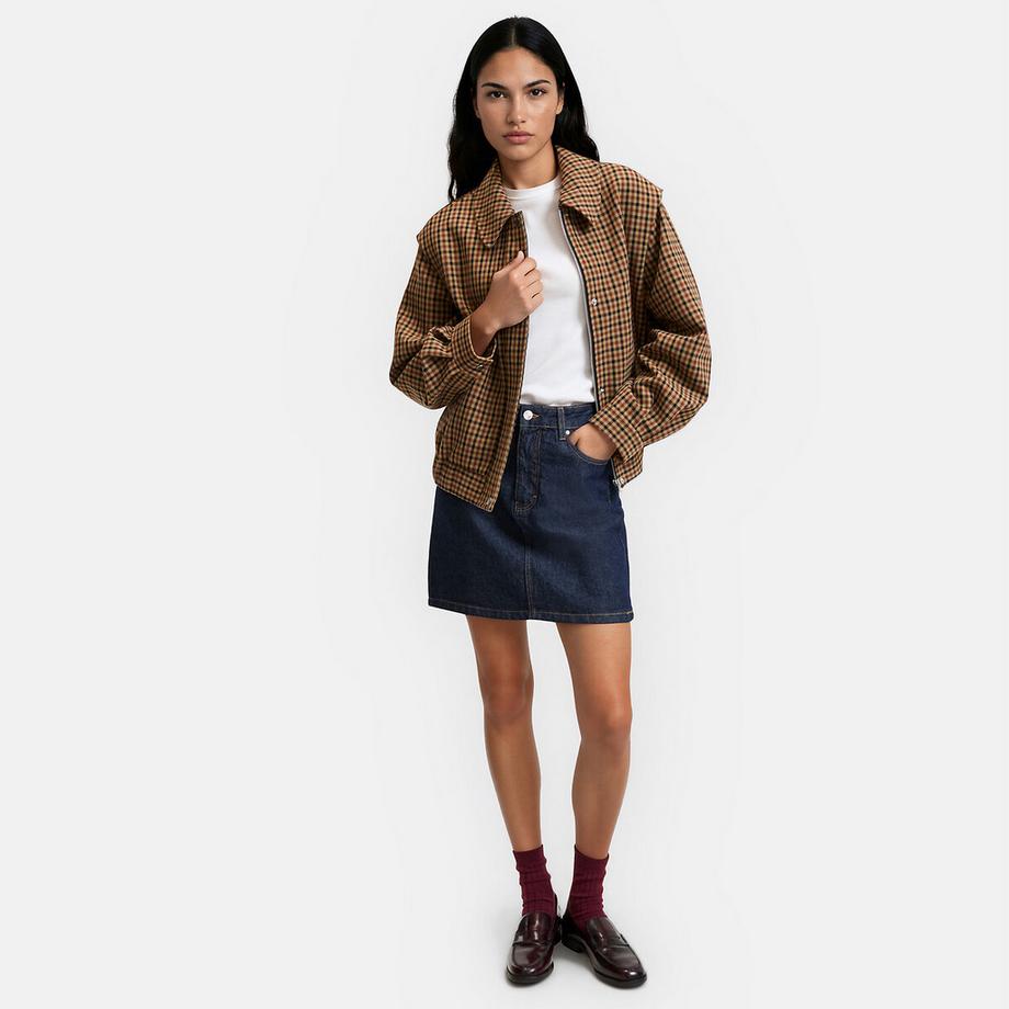 Blouson à carreaux