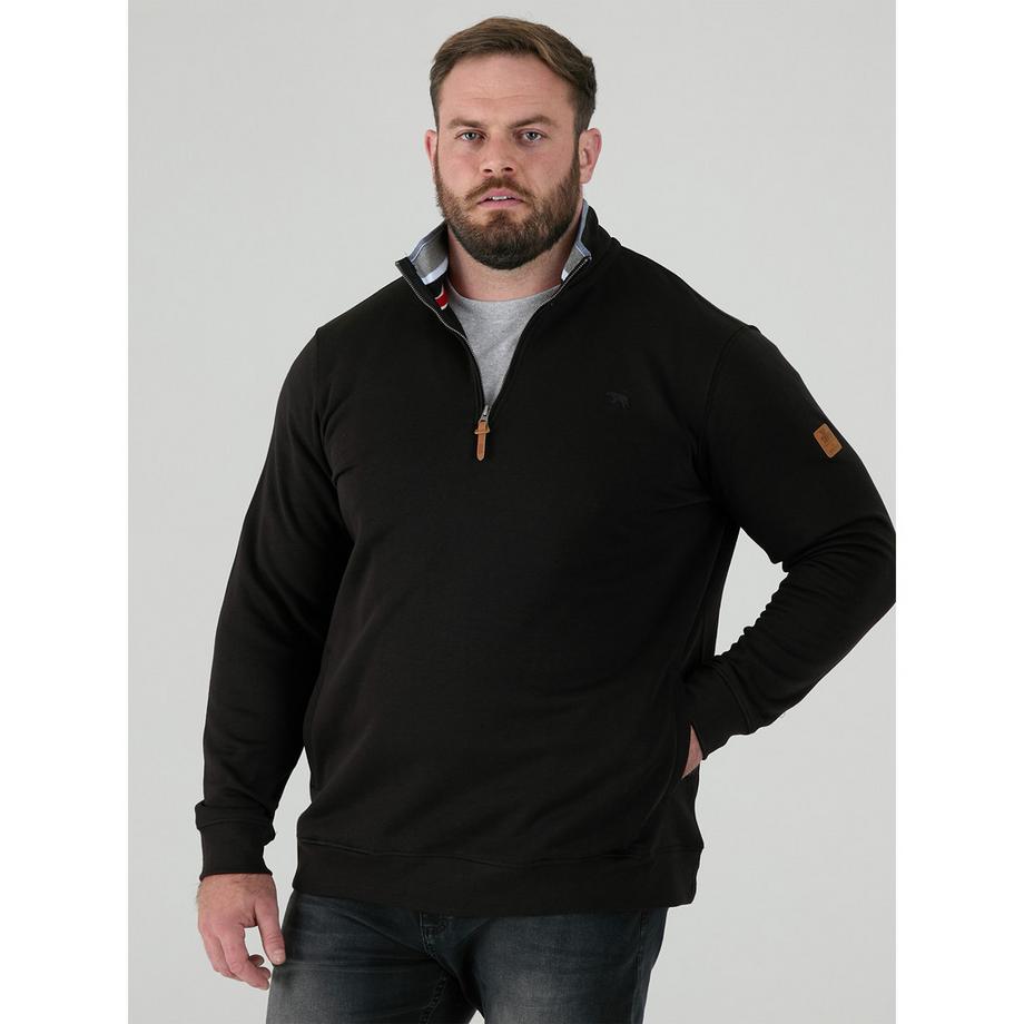 Duke  D555 Haut Polaire À Col Montant Zippé Grande Taille Russel 