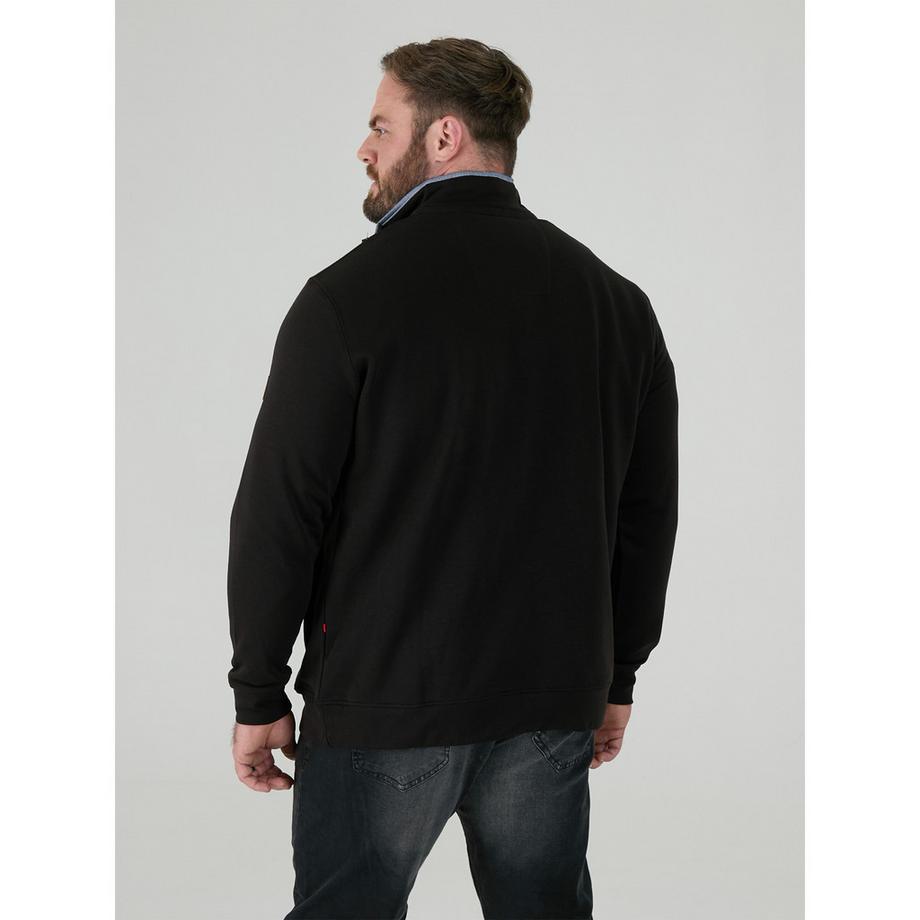 Duke  D555 Haut Polaire À Col Montant Zippé Grande Taille Russel 