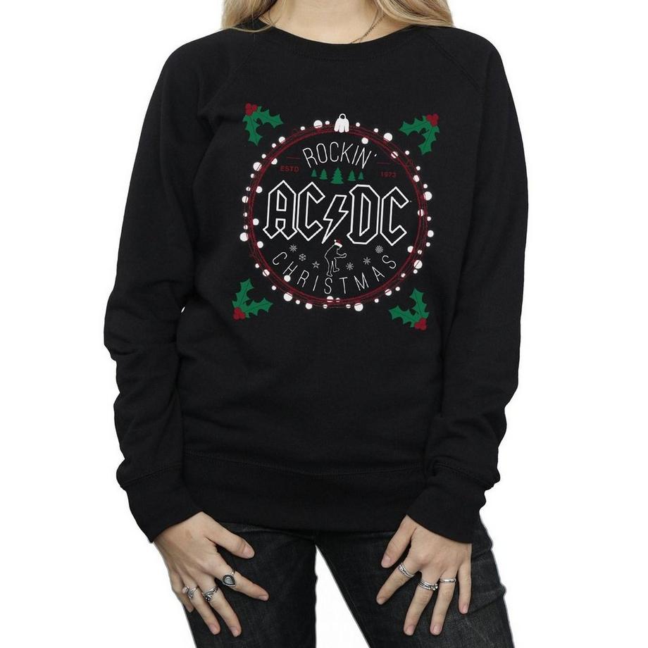 AC/DC ACDC Rockin Christmas Sweatshirt  