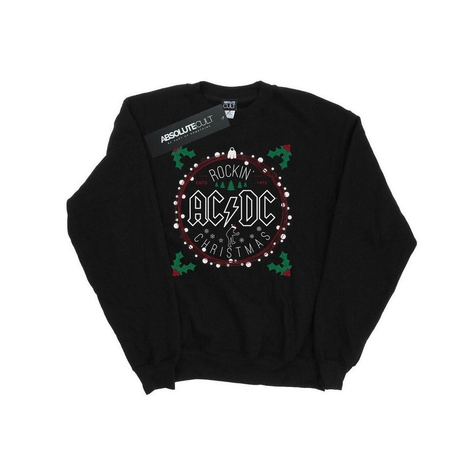 AC/DC ACDC Rockin Christmas Sweatshirt  