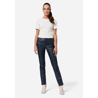 RICANO  Pantalon en cuir  Donna, avec éléments de biker 