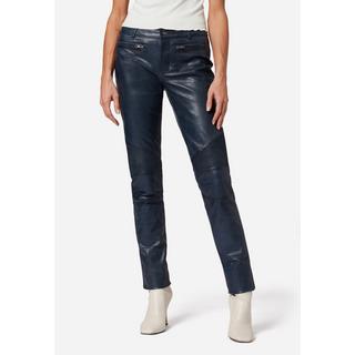 RICANO  Pantalon en cuir  Donna, avec éléments de biker 