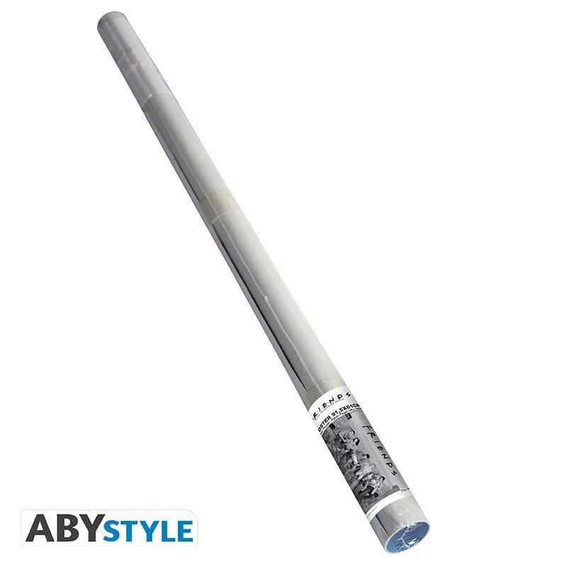 Abystyle Poster - Rolled and shrink-wrapped - Friends - Perched above New York  