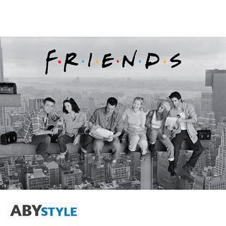 Abystyle Poster - Gerollt und mit Folie versehen - Friends - Heroes  