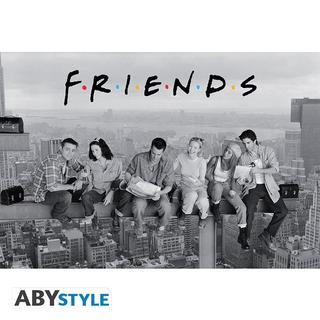 Abystyle Poster - Rolled and shrink-wrapped - Friends - Perched above New York  