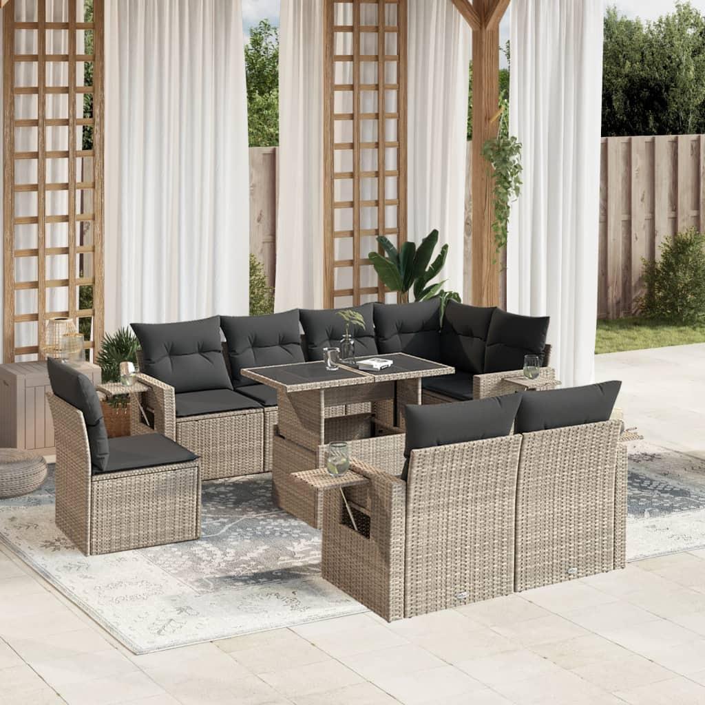 VidaXL Garten sofagarnitur poly-rattan  