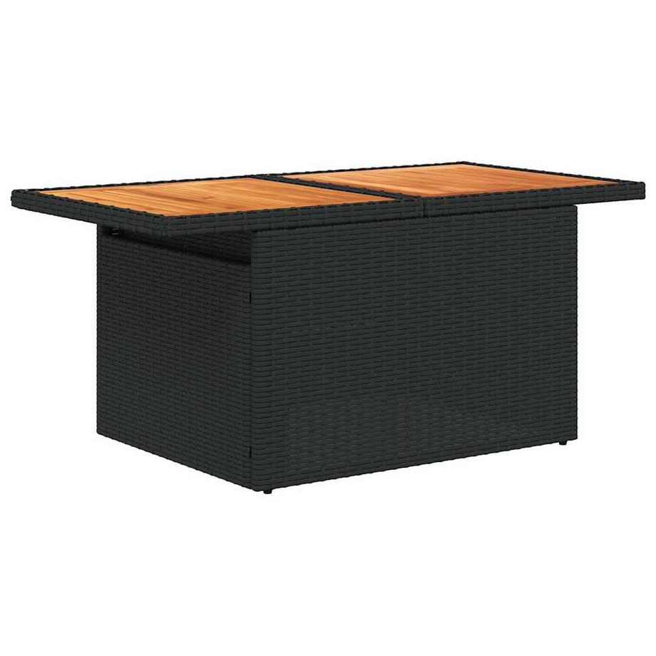 VidaXL set divano da giardino Polirattan  