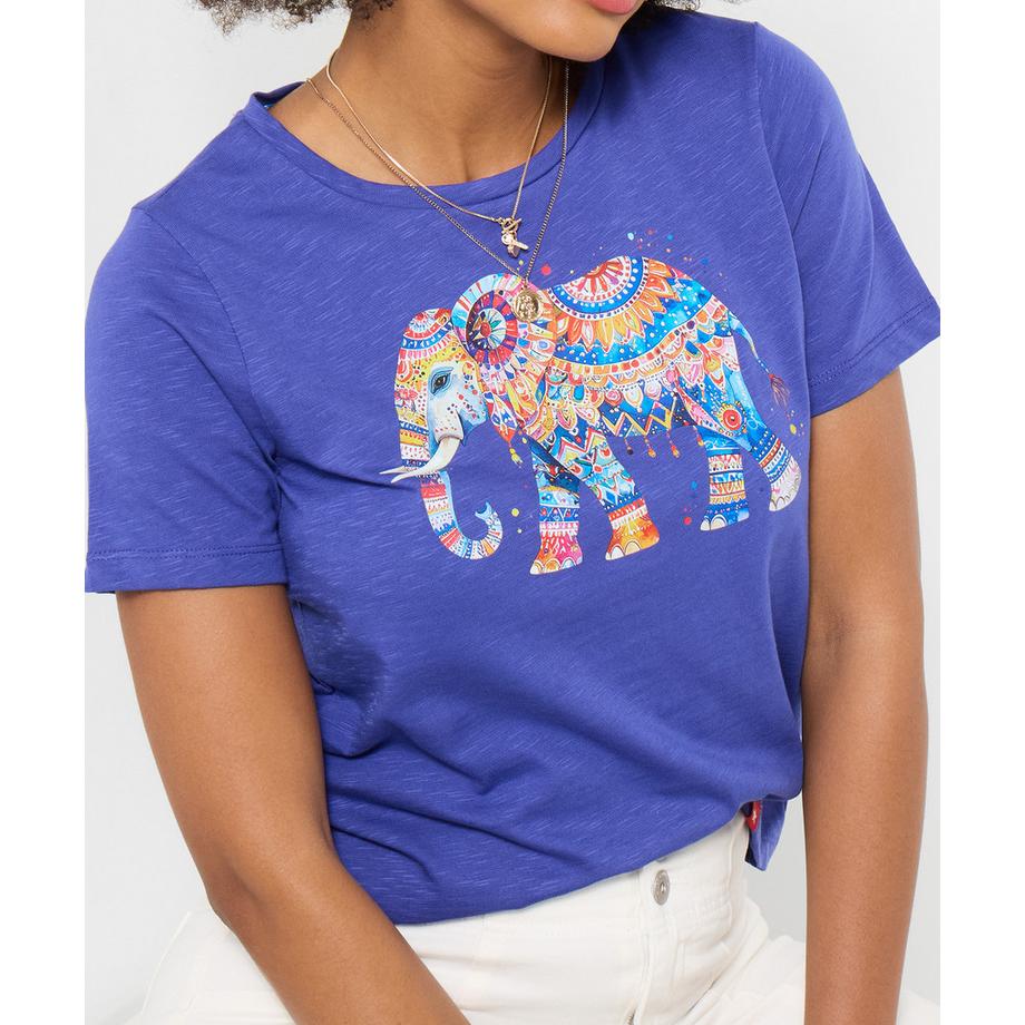 Joe Browns T-Shirt mit Elefantenmotiv  