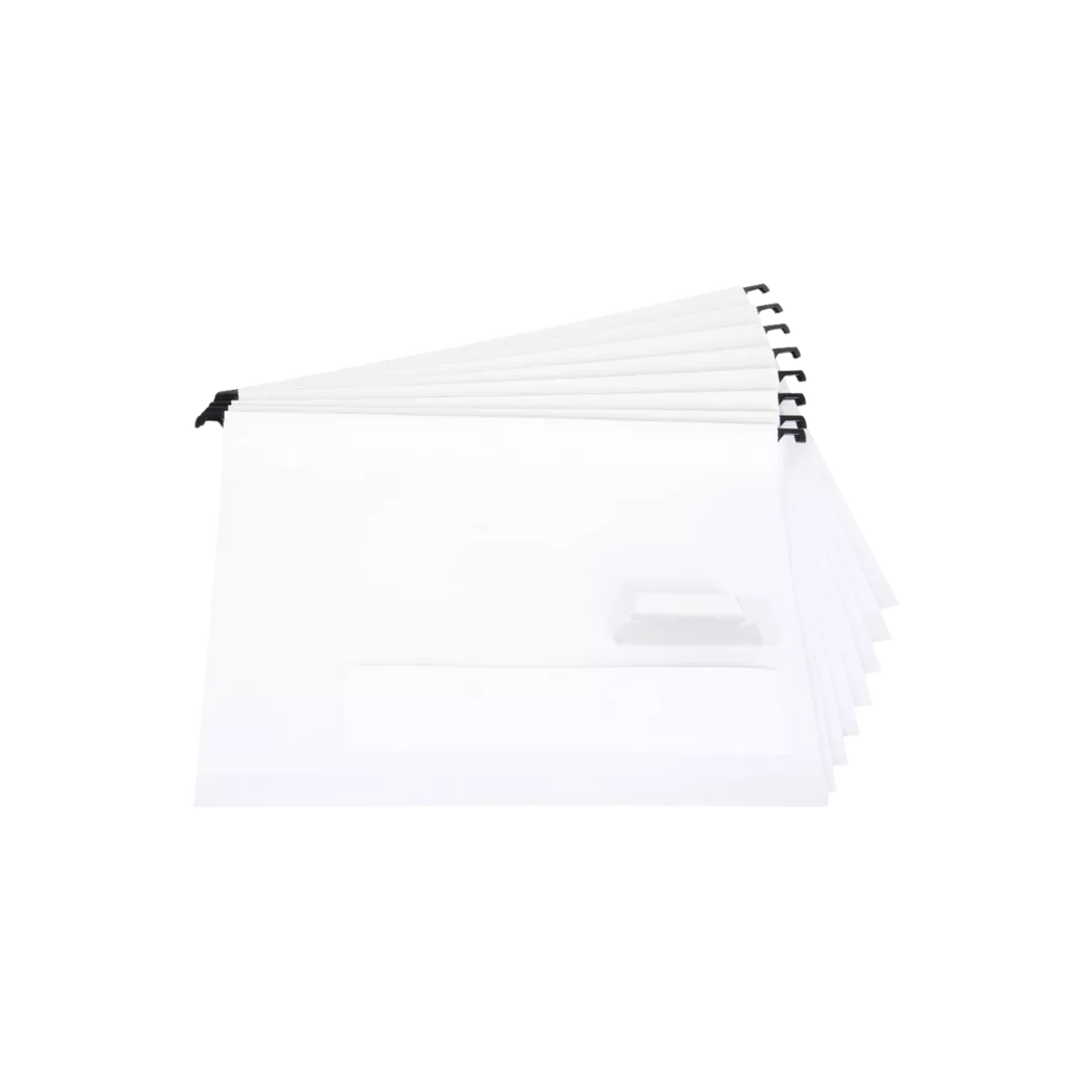 Bigso Box of Sweden – JOHAN Hängemappen 8 Stk. Weiss, One Size, Weiss