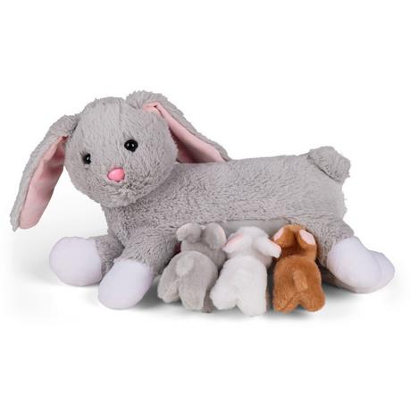 Mamanimals  Mama Hase & Babys (25cm) 