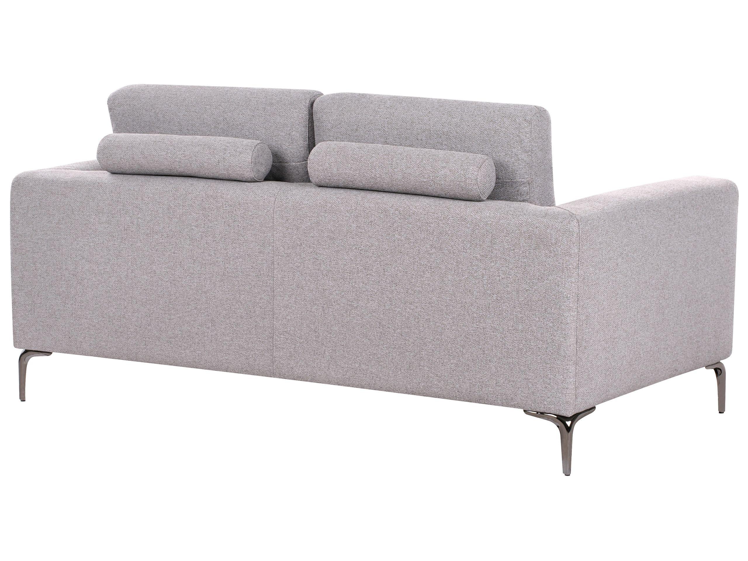 Beliani Canapé 2 places en Tissu Minimaliste REINEN  