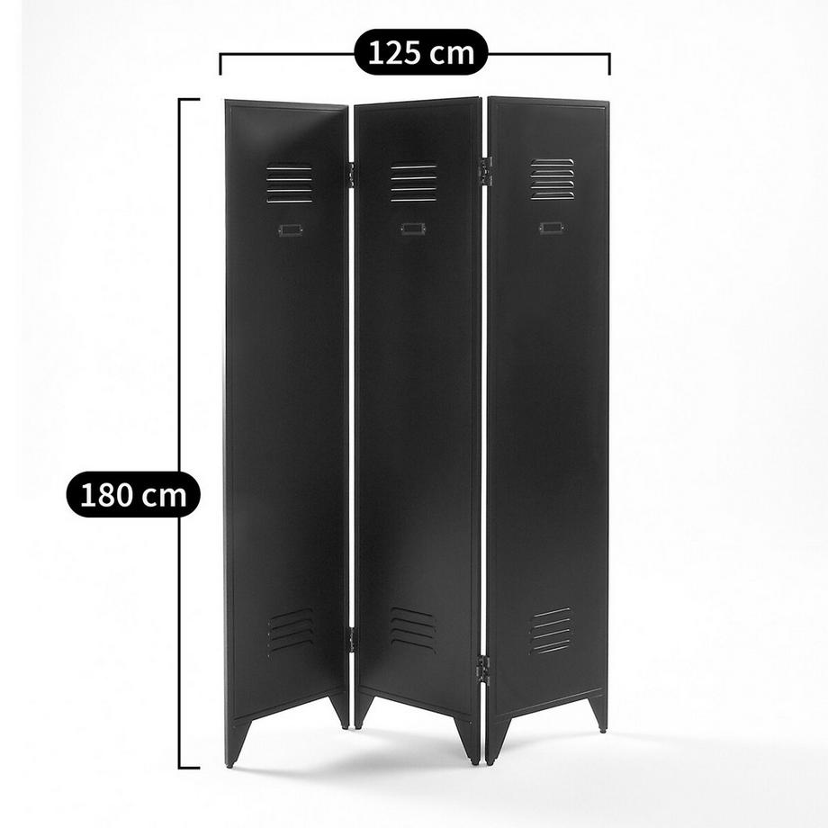 SO'HOME  Paravent métal acier style industriel 