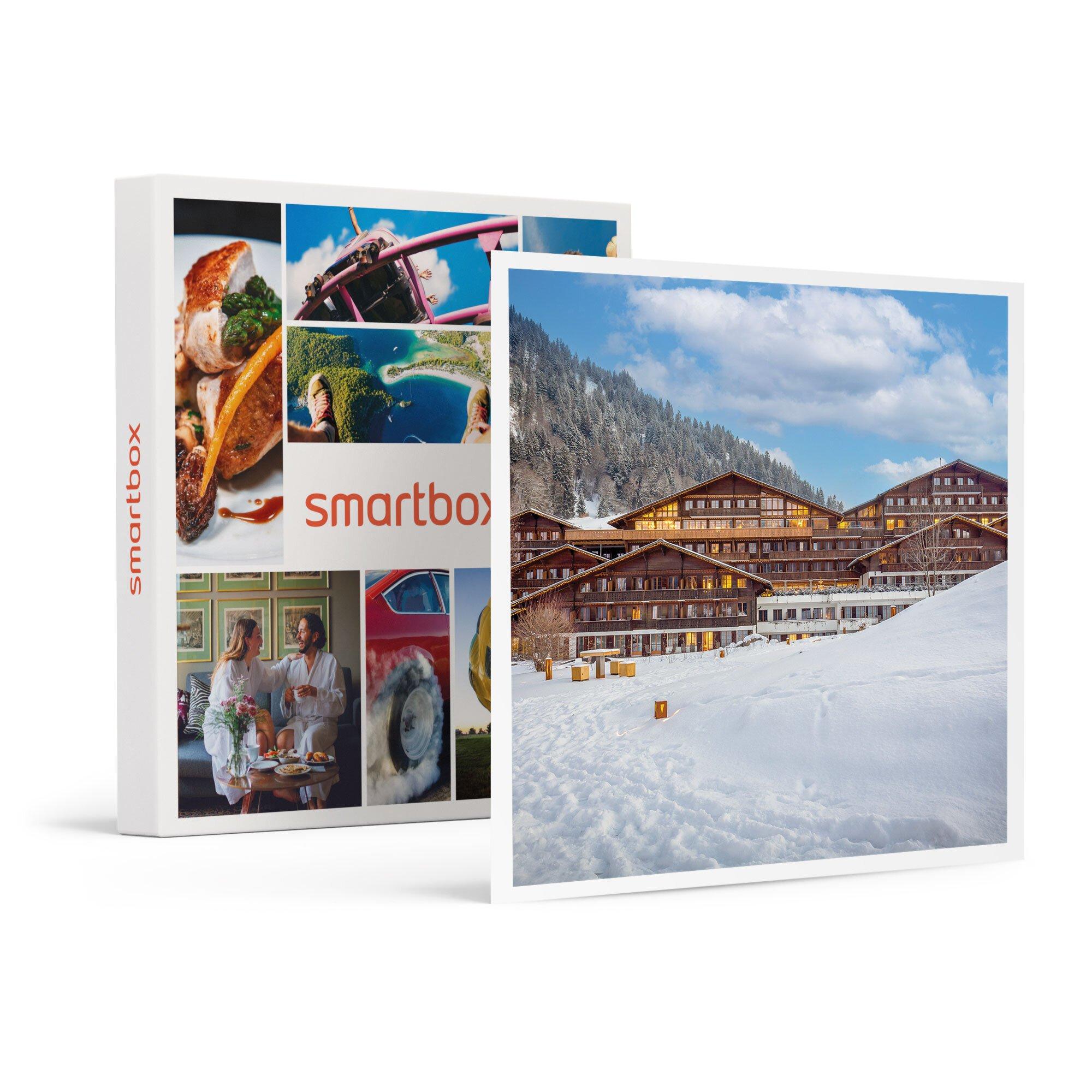 Smartbox  Soggiorno di 2 notti in camera panoramica a Gstaad - Cofanetto regalo 