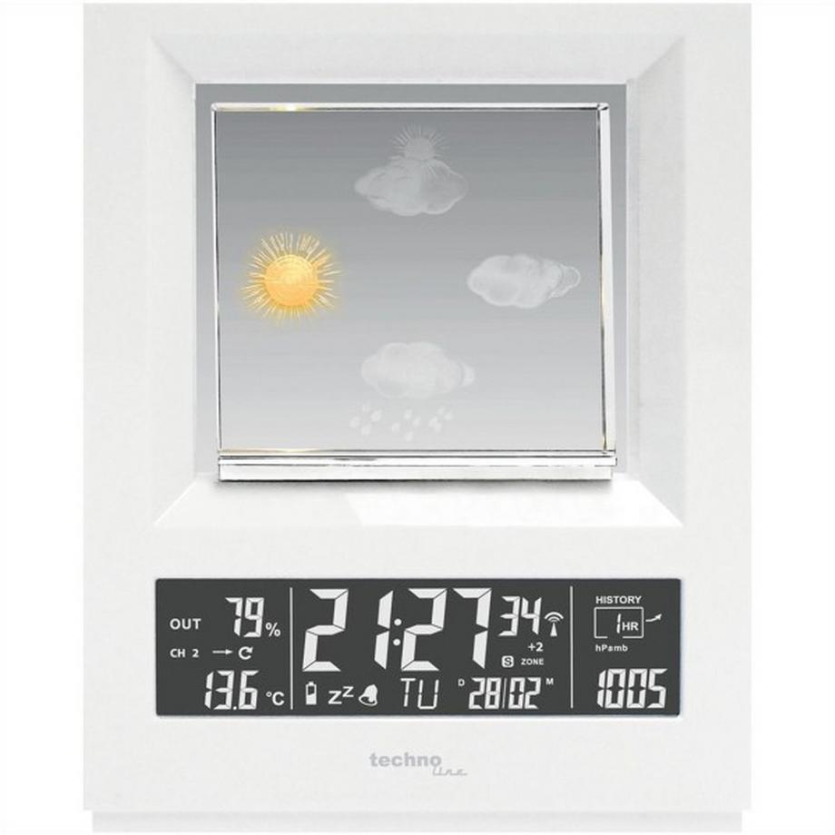 Technoline WS 6620 stazione meteorologica digitale Bianco Batteria