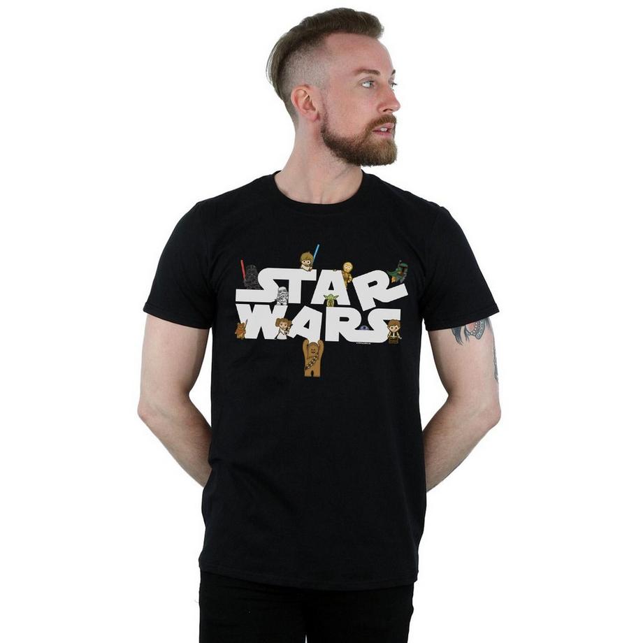 STAR WARS Star Wars Kiddie T-Shirt Stampata  