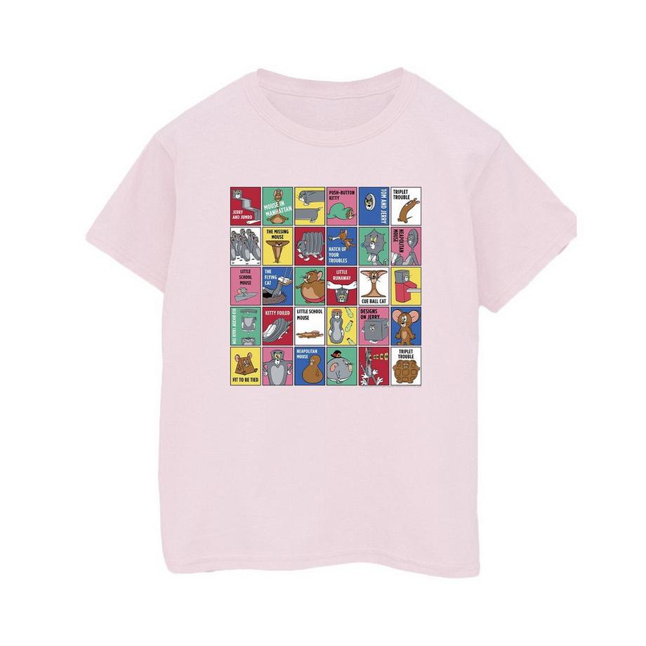 Grid Squares Maglietta