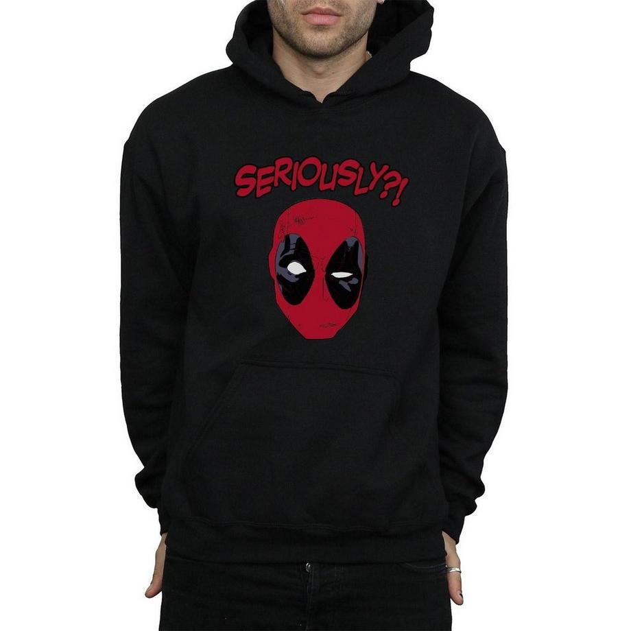 MARVEL Deadpool Seriously Felpa con cappuccio  