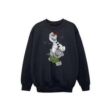 Frozen Olaf And Troll Sweatshirt