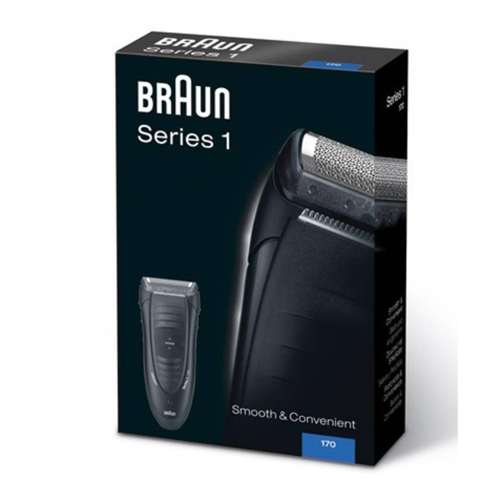 BRAUN Elektrischer Rasierer sw  