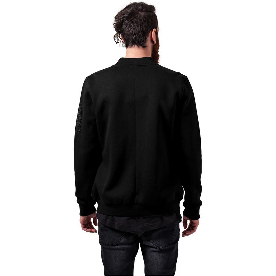 URBAN CLASSICS Giacca Bomber Basica in Felpa  