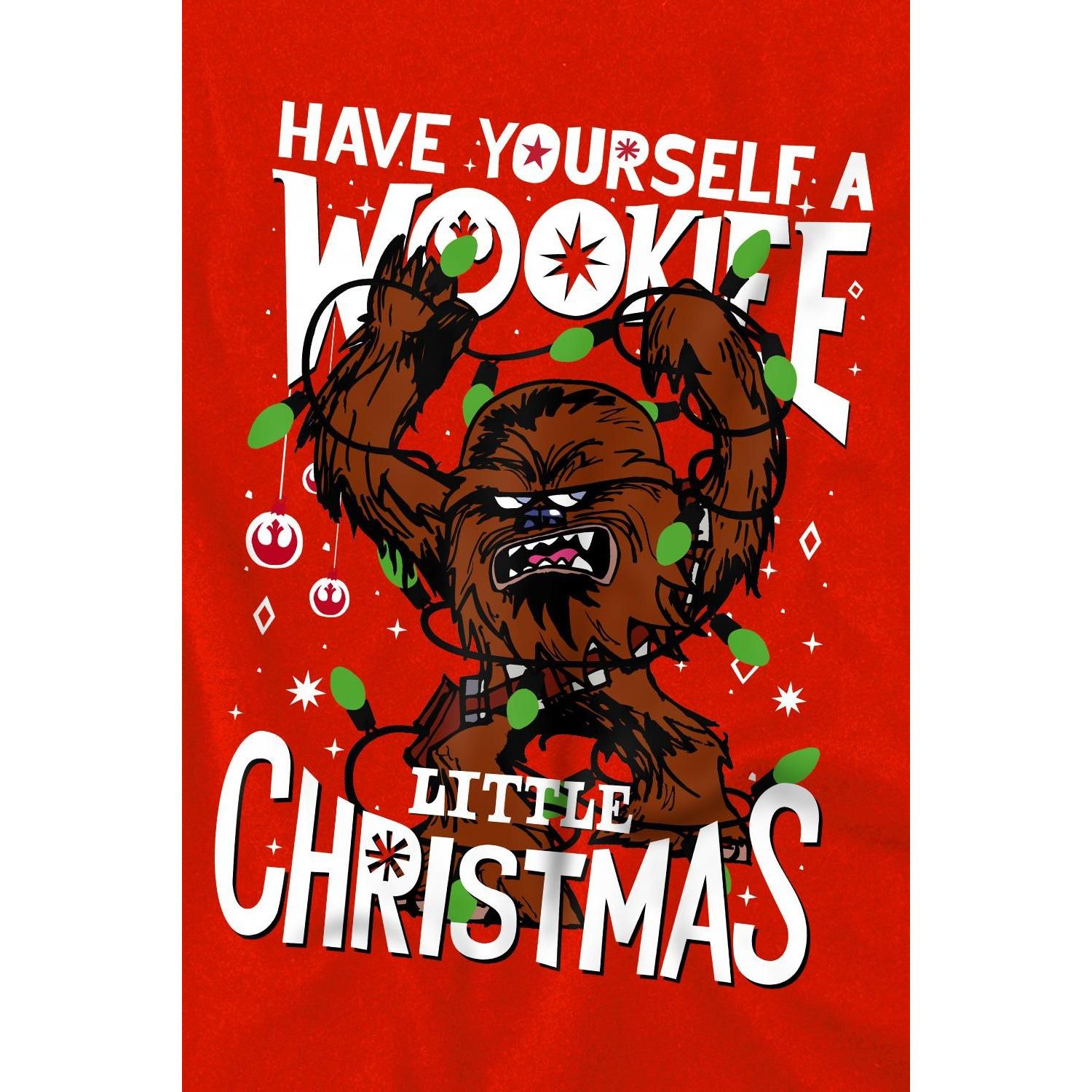 STAR WARS  A Wookie Little Christmas TShirt 