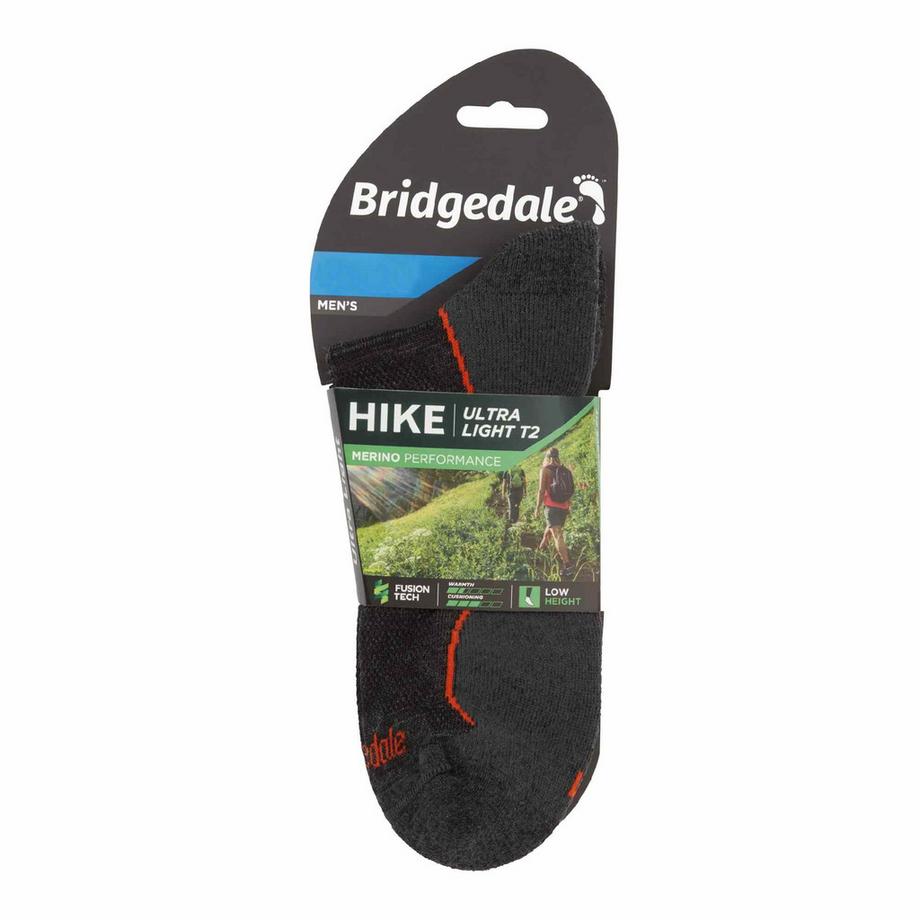 Bridgedale  Chaussettes basses de randonnée ultralégères en laine 
