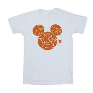 MICKEY MOUSE T-Shirt Ragnatela Halloween  