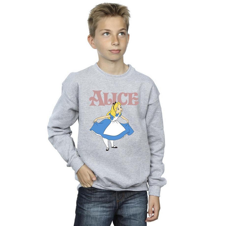 Disney  Alice In Wonderland Take A Bow Sweatshirt 