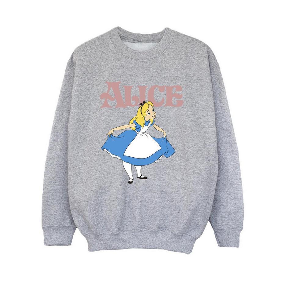 Disney  Alice In Wonderland Take A Bow Sweatshirt 