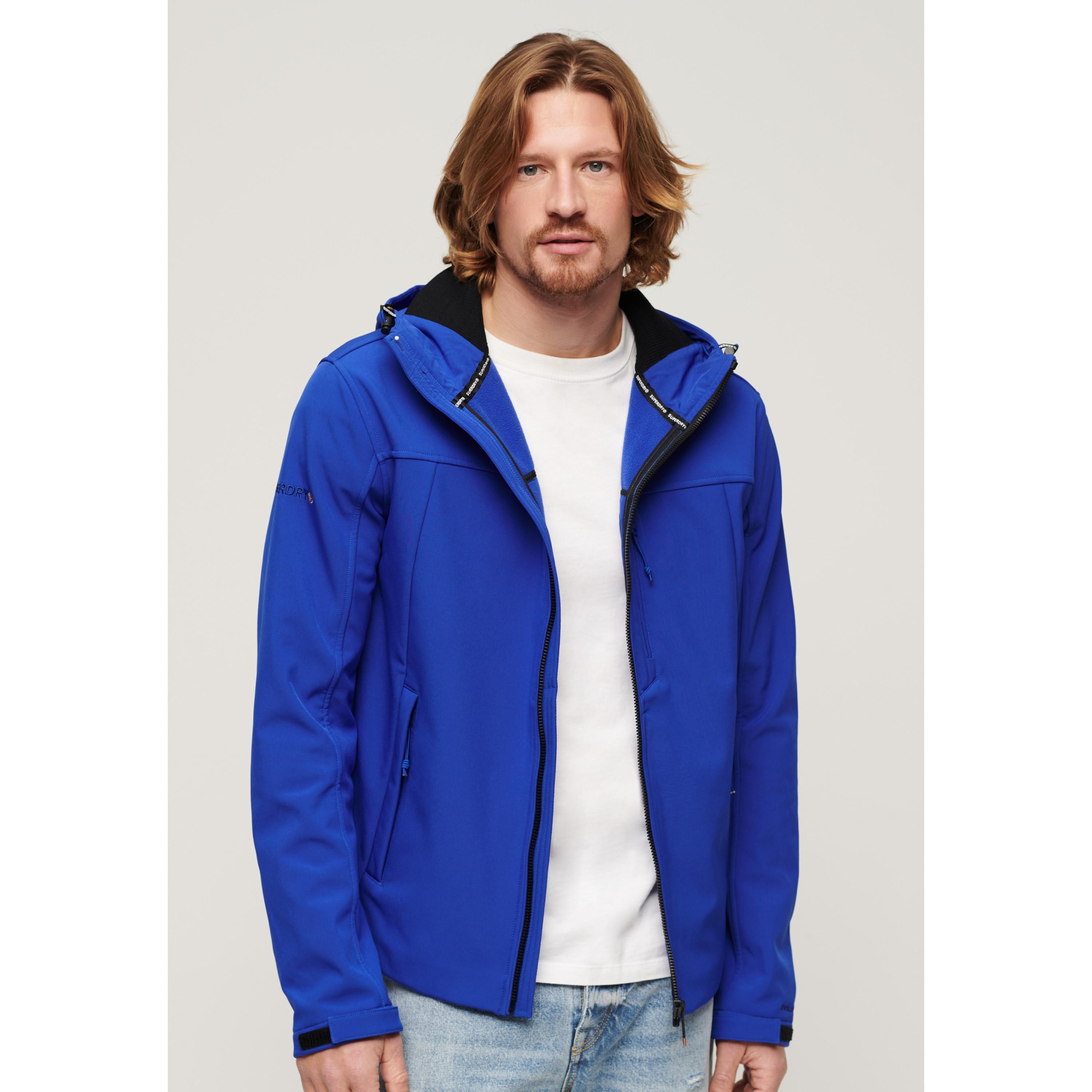 Superdry  giacca con cappuccio softshell trekker 