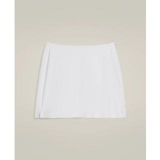 Wilson  Team Flat Front Rock Mädchen Weiss 